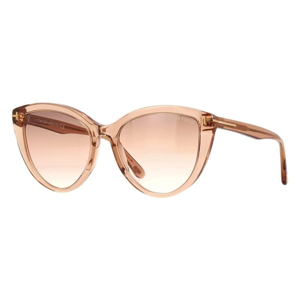 NEW TOM FORD FT0915/S 45G SUNGLASSES TF915 45G BROWN WOMEN CAT EYE EYEWEAR